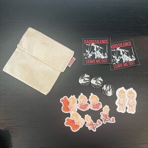 Brandy Melville Assorted Stickers, Pins and Cards